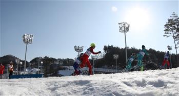 越野滑雪——女子30公里集体出发（传统技术）比赛赛况