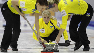 冰壶混双世锦赛瑞典队确定冬奥会资格