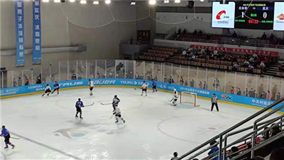 北京体育职业学院队卫冕全国男子冰球锦标赛