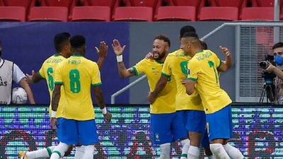 2021美洲杯揭幕战巴西3:0轻取委内瑞拉