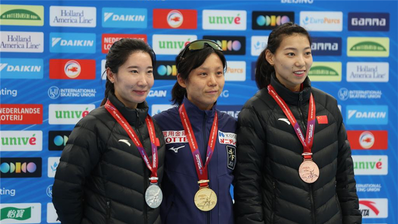 速度滑冰——世界杯（北京站）：女子1500米赛况