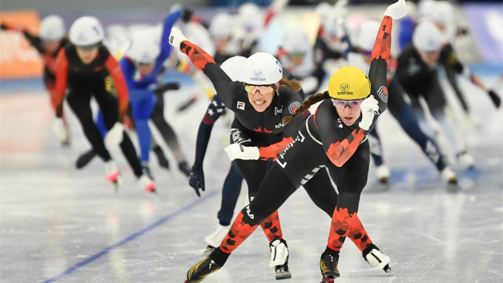 速度滑冰——世界杯（北京站）：女子集体出发赛况